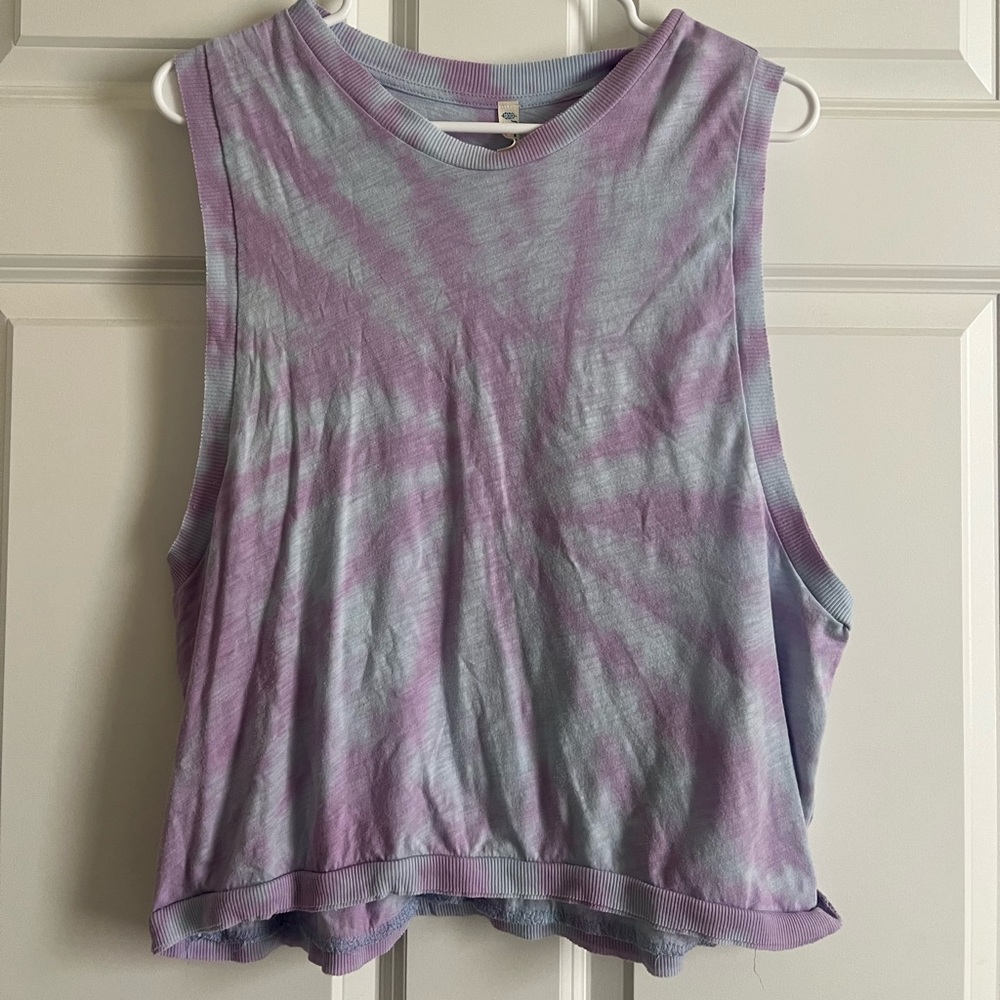 FREE PEOPLE MOVEMENT TIE DYE TANK